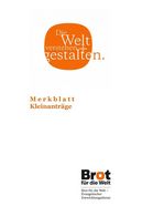 Titelblatt Merkblatt Titelblatt Merkblatt